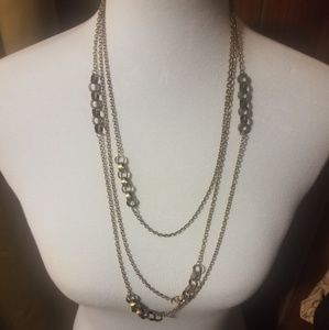 Steampunk style chain necklace